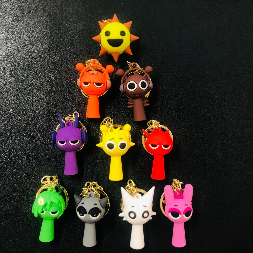 Sprunki إيقاع صندوق لعبة جديدة محيط المفاتيح الساخن لعبة الموسيقى المحيط قلادة السنة الجديدة زوجين هدية الأولاد السيدات مجوهرات