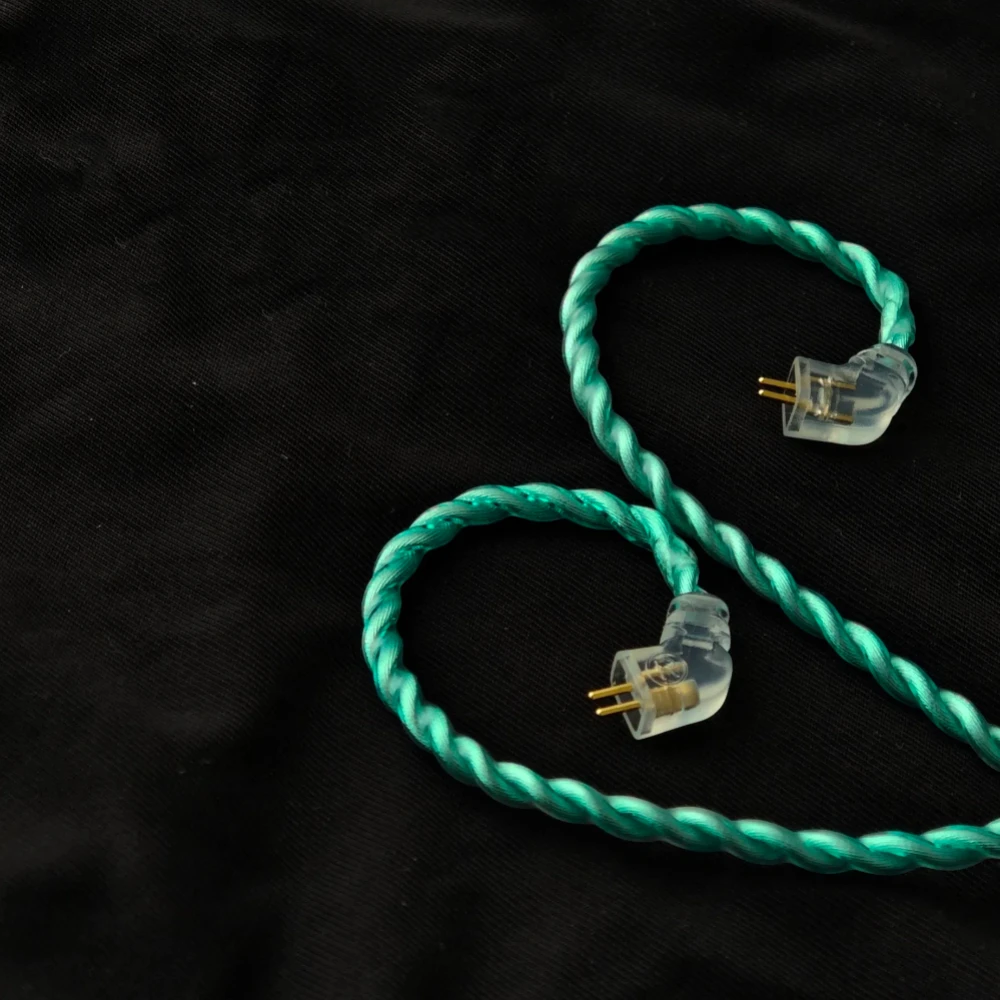 Cable Coaxial Litz para 4 núcleos FiiO JadeAudio JH5/FP3/FH1s/FD1/JH3, 3,5 mm y 4,4 mm balanceado, OCC plateado