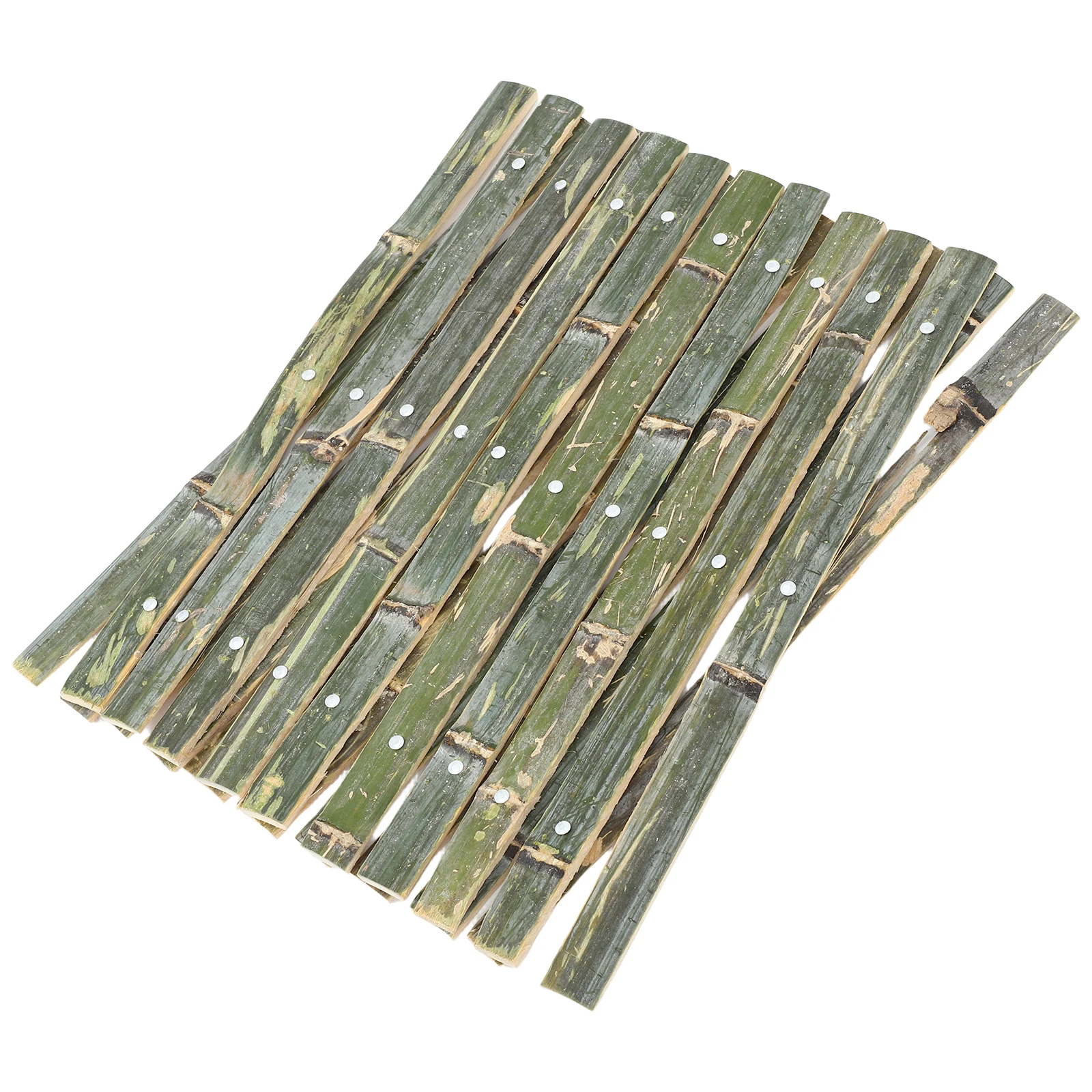 

Bamboo Telescopic Green Barrier Fencing Mesh Garden Border Fence Outdoor Privacy Fence Decorative Garden Fencing Expandable