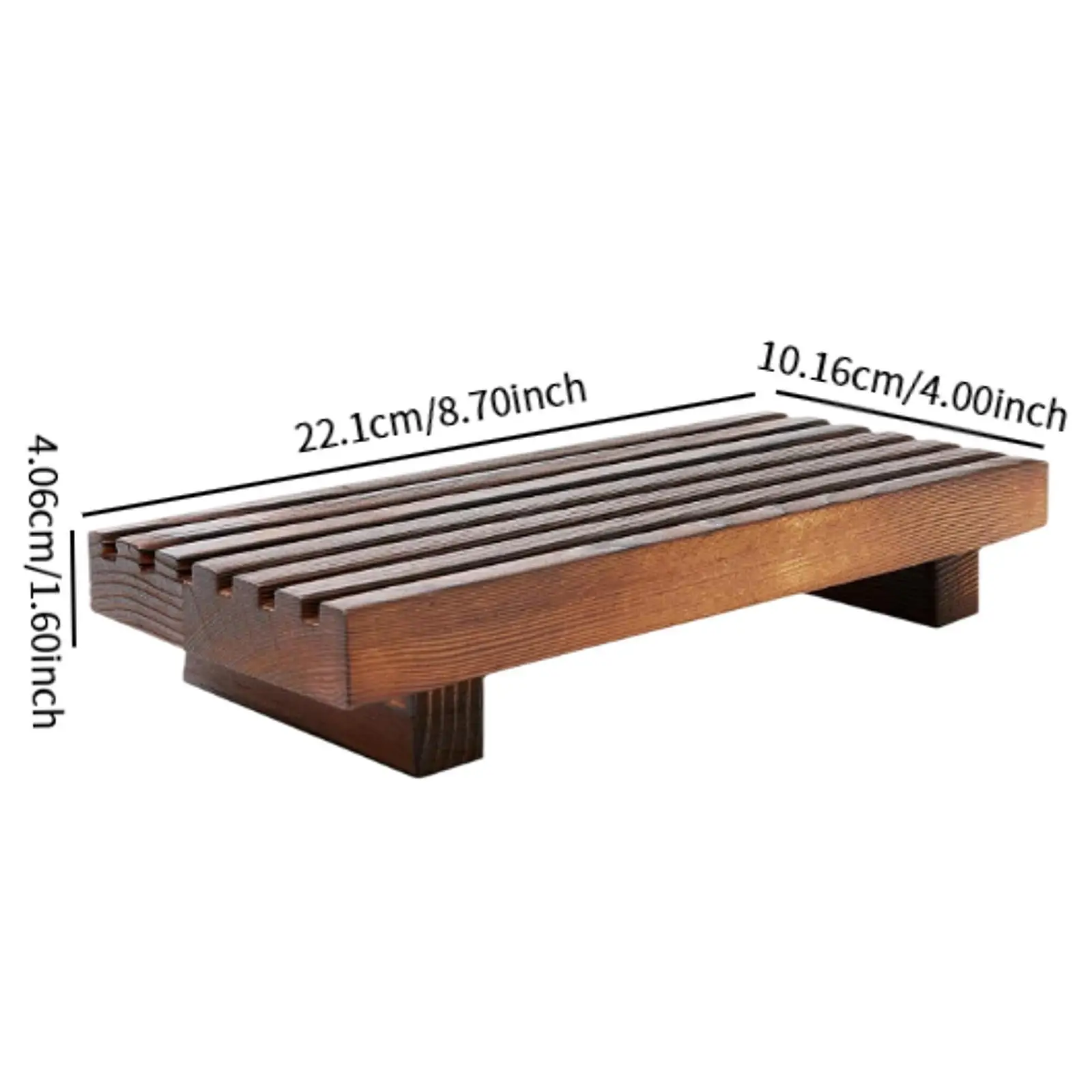 Soap Tray Multifunctional Sturdy Rustic Compact Aesthetic Accessories Table Decor for Candle Jewelry Flower Pots