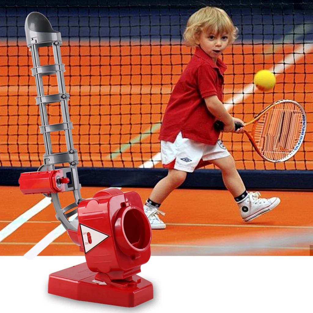 Baseball Pitching Machines Tennis Training Learning Active Toys Outdoors Sports Game Ball bat and racket set sports toys