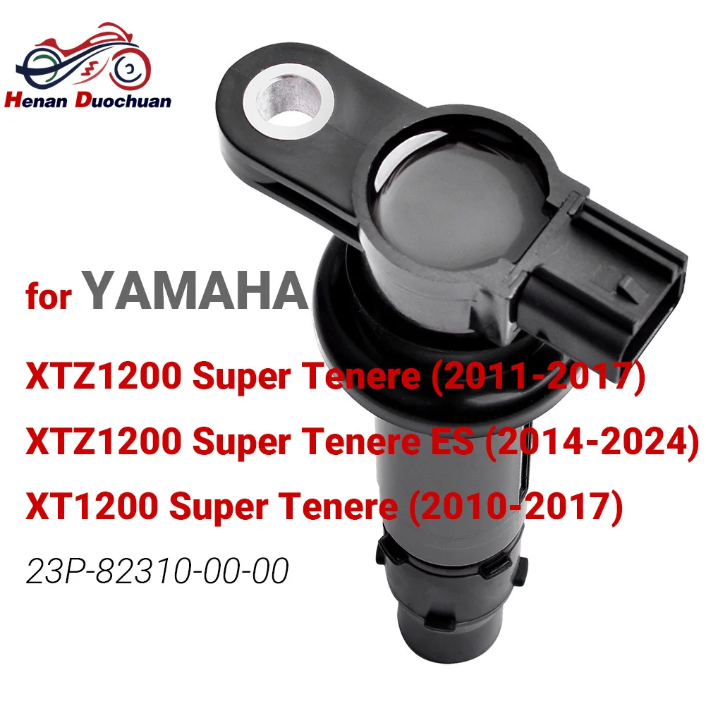 Ignition Coil for Yamaha Super Tenere XTZ XT 1200 ES 10-24 Adventure Motorcycle High Voltage Spark Plug Wire 23P-82310-00-00