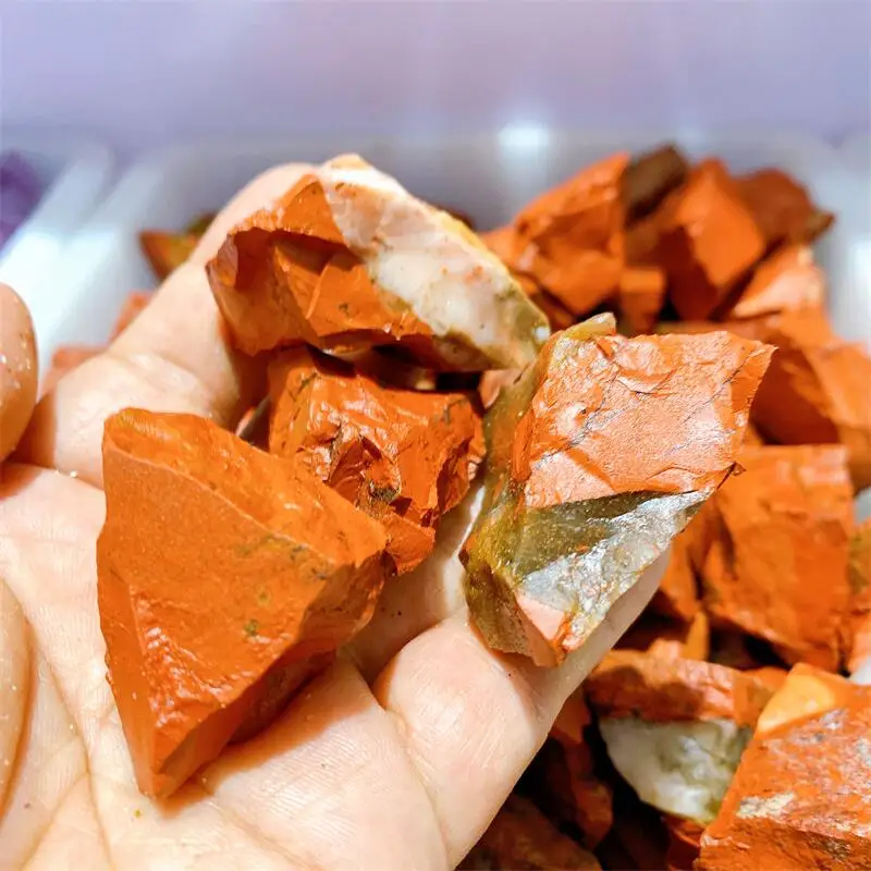 1kg Natural Raw Red Jasper Combo Bulk Wholesale Crystal Points Chunks Healing Crystals Landscaping Feng Shui Fish Tank Decor