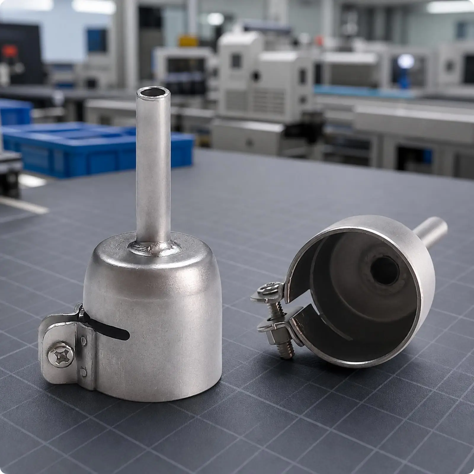 Hot Glue Nozzle Replacement 8mm Outer Tip 316 Steel Welding Accessory for Craft Work
