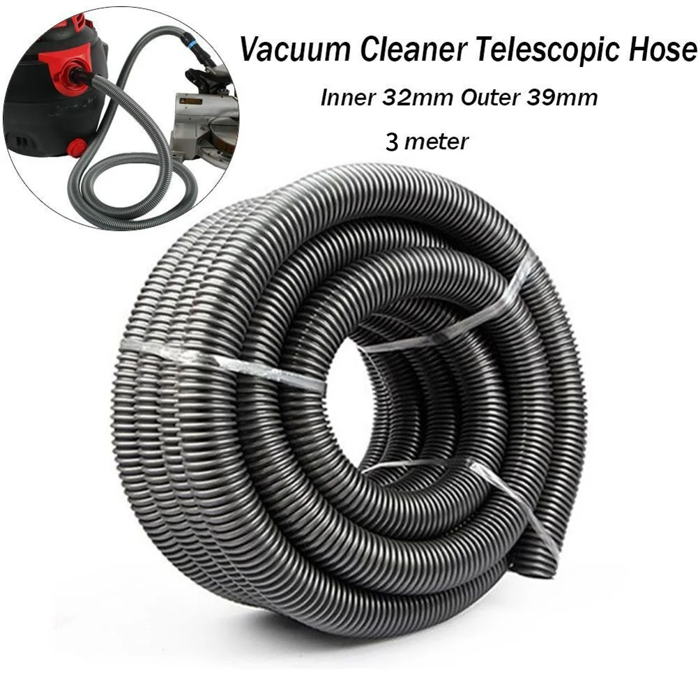 Flexible Hose Soft Tube Telescopic Vacuum Cleaner Hose Extra Long Pipe Tube 32mm Inner Diameter  Household Cleaning Accessories