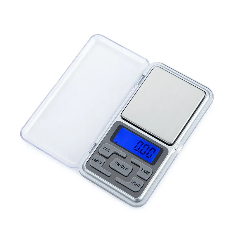 500gx0.01g High Accuracy Medicinal Food Jewelry Kitchen 500 0.1G Scale Electronic LCD Display Scale Mini Pocket Digital Scale