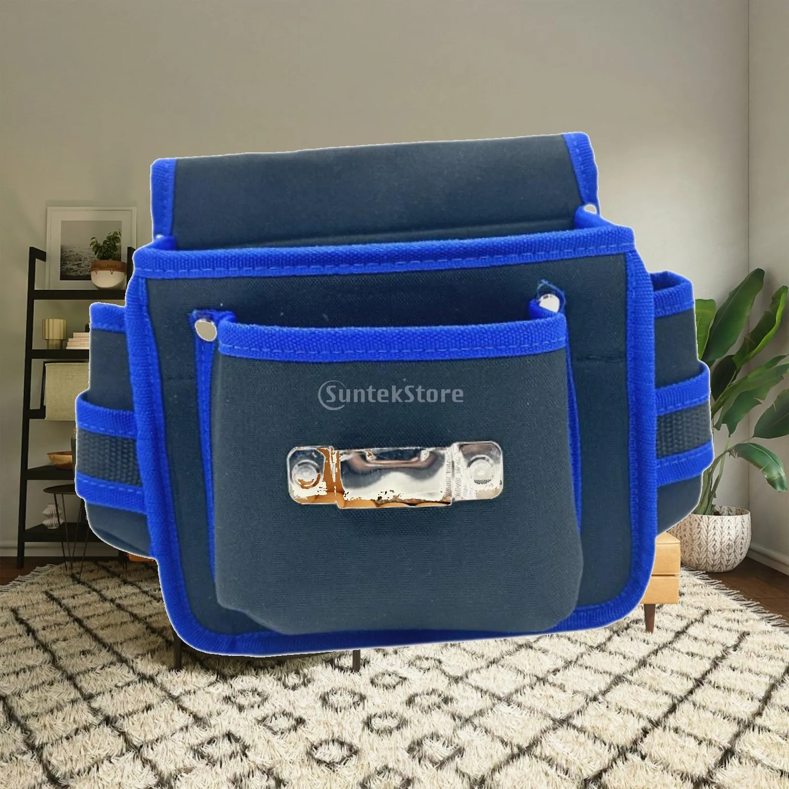 Tool Organizer Multi Pocket Heavy Duty Nail Tool Pouch Waist Bag for Technician Gardening Woodworkings Electrician Construction