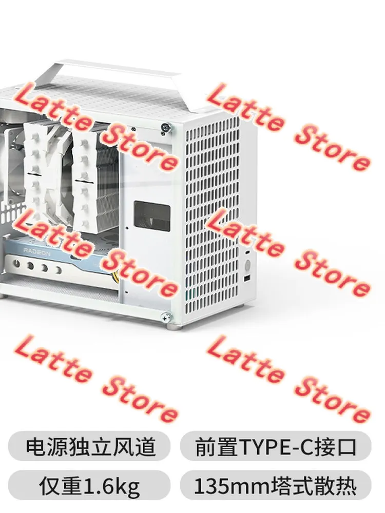 U35 Chassis ITX Portable Portable Side Transparent Desktop Computer SFX Power Supply Mini Small All-Aluminum Chassis Non-C24