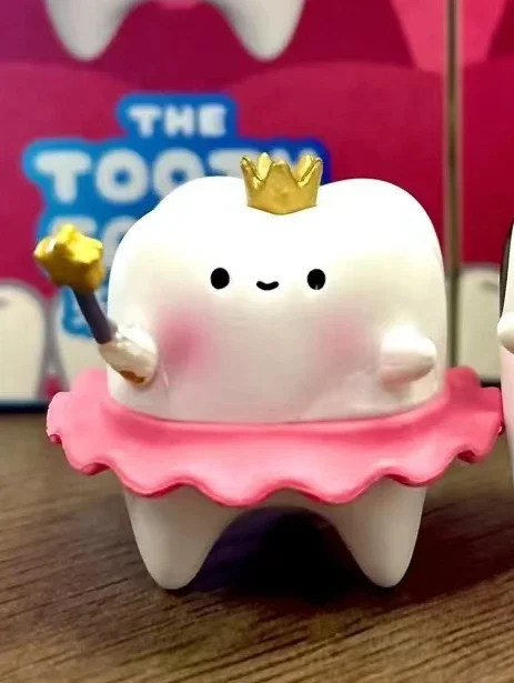 子供のためのブラインド歯の妖精の箱,ミニチュア歯のおもちゃ,カワイイ