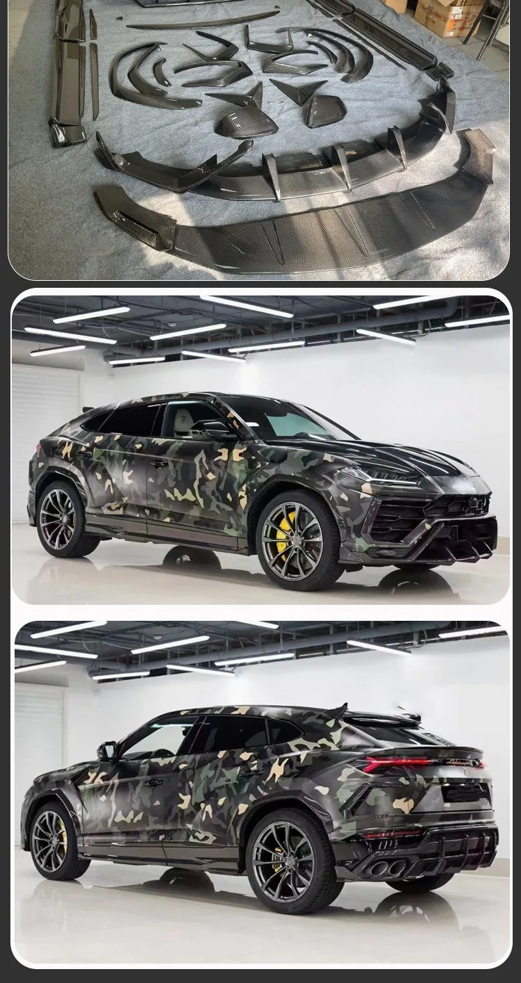 طقم هيكل من ألياف الكربون لسيارة لامبورغيني URUS TOPCAR 2018-IN
