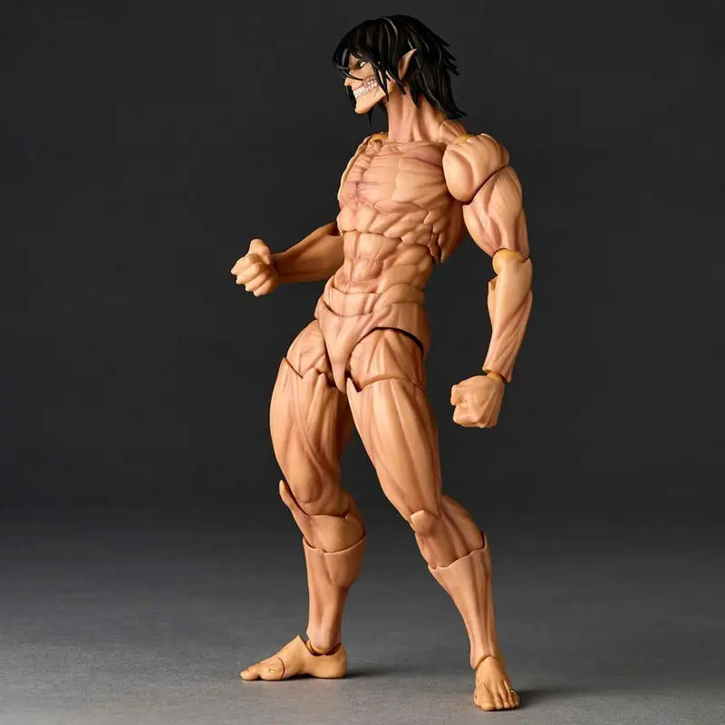 هجوم ساخن على تيتان إرين جايجر عمل الشكل ريفولتيك مذهلة ياماغوتشي إرين ييغر نموذج اللعب أرقام المنقولة البلاستيكية جمع