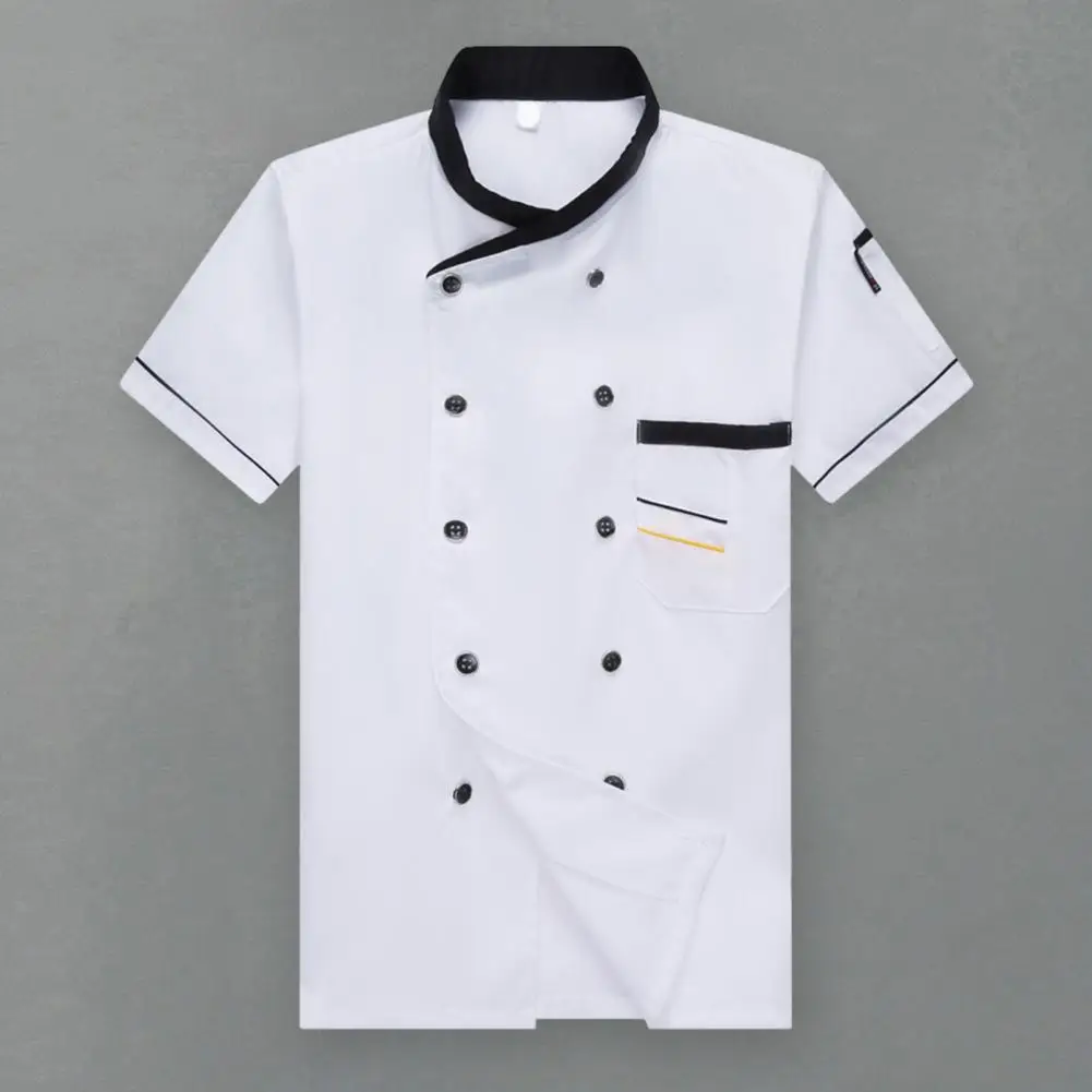 Unisex Chef Jacket Mens Chef Jacket Restaurant Kitchen Chef Uniform Restaurant Hotel Kitchen Cooking Clothes Catering Chef Shirt