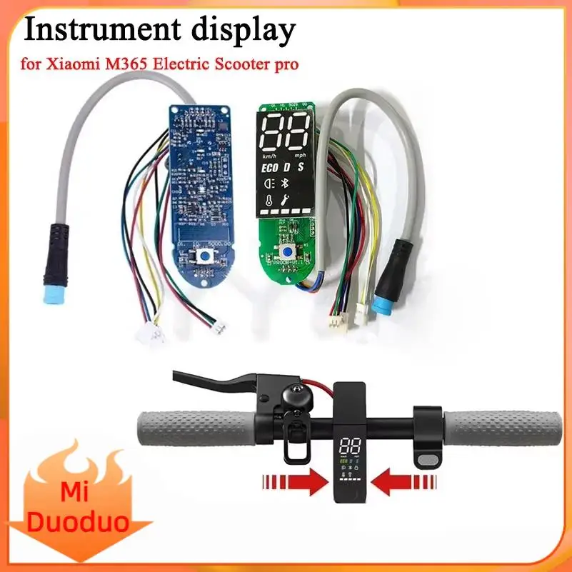 

Dashboard for Xiaomi M365 Electric Scooter Pro Pro 2 BT Circuit Board Display Panel Screen Case Cover Replacement Accessories