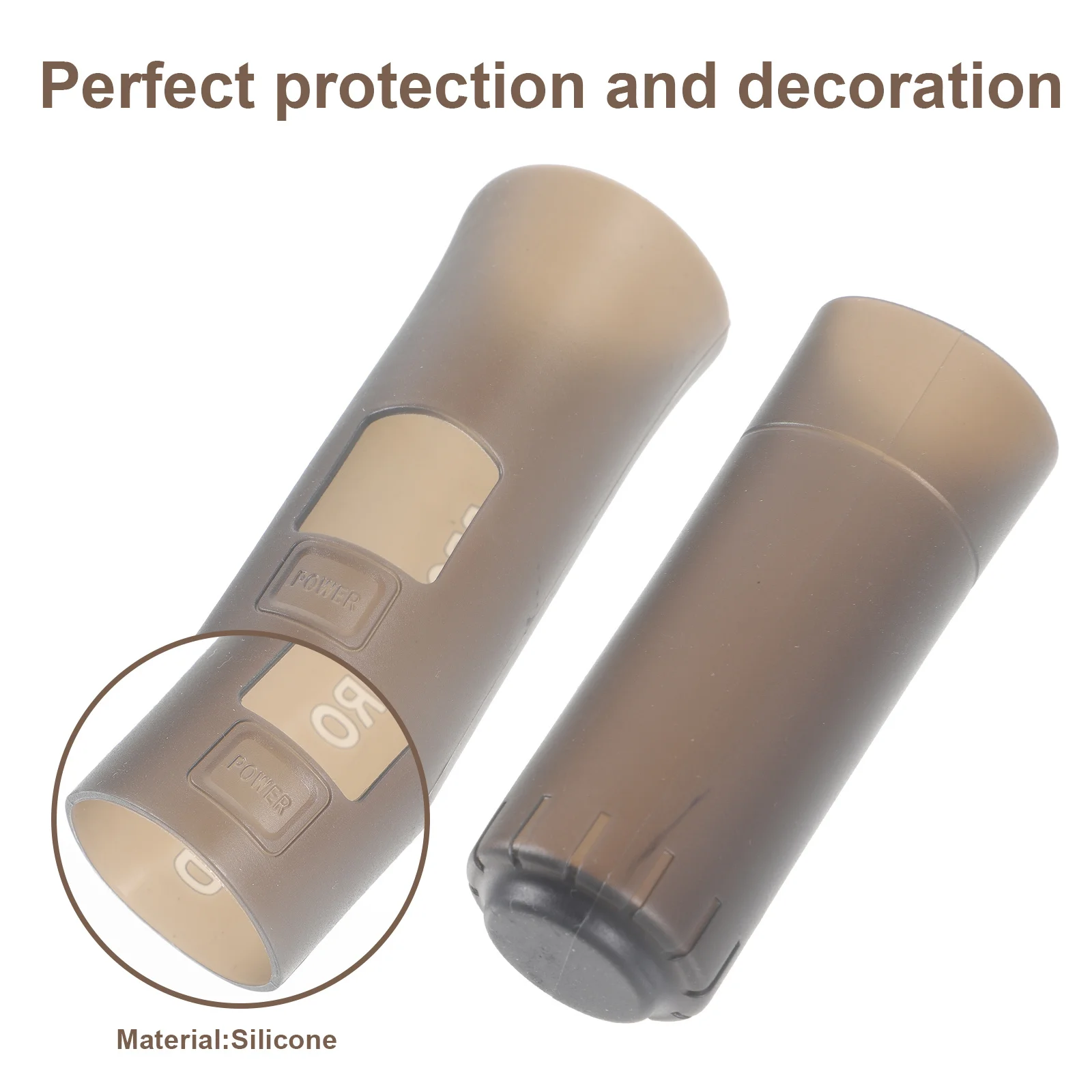 

Microphone Protective Sleeve High Grade Silicone Wireless Mic Handle Cover Shockproof for Ktv Stage Performance Conference