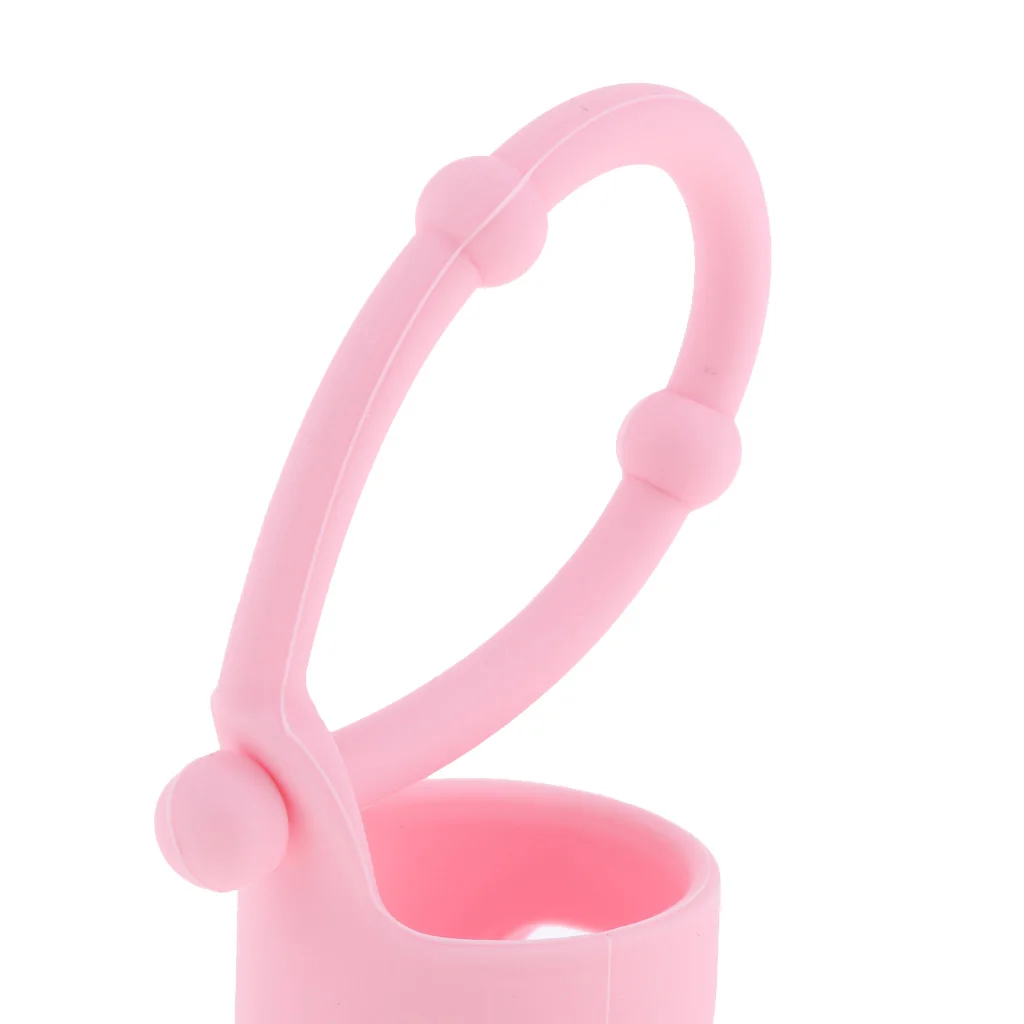 Roller Bottle Carrying Case Silicone Sleeve Travel Strap Portable Organizer for 10ml Essential Oil Bottle