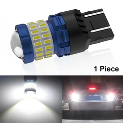 Lumière LED de Paupières de Secours Canbus Blanc pour Honda Civic, 7443, 7440, 2006, 2007, 2008, 2009, 2010, 2011, 2012, W21/5W, 1 Pièce