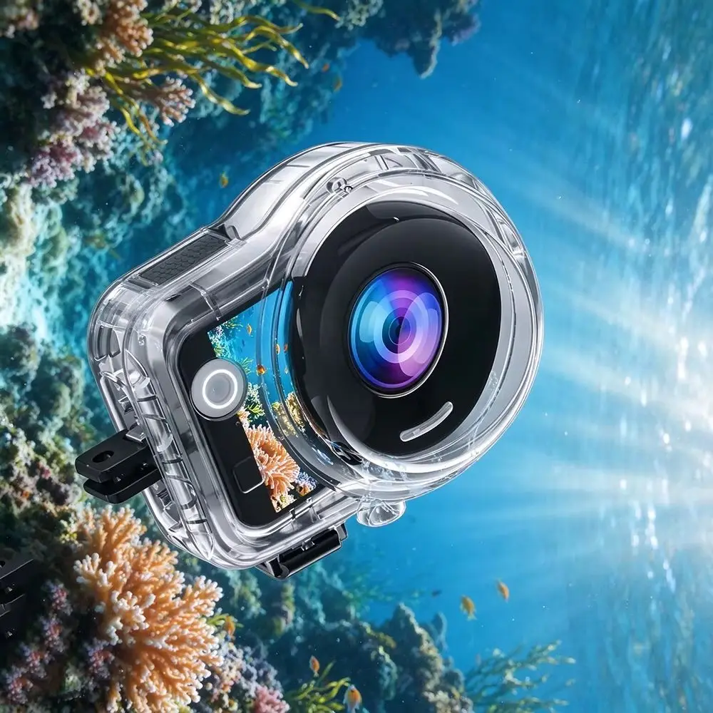 60M Waterproof Diving Housing Protective Case For DJI Osmo 360/ Osmo 360 II Panoramic Camera Diving Shooting Accessories