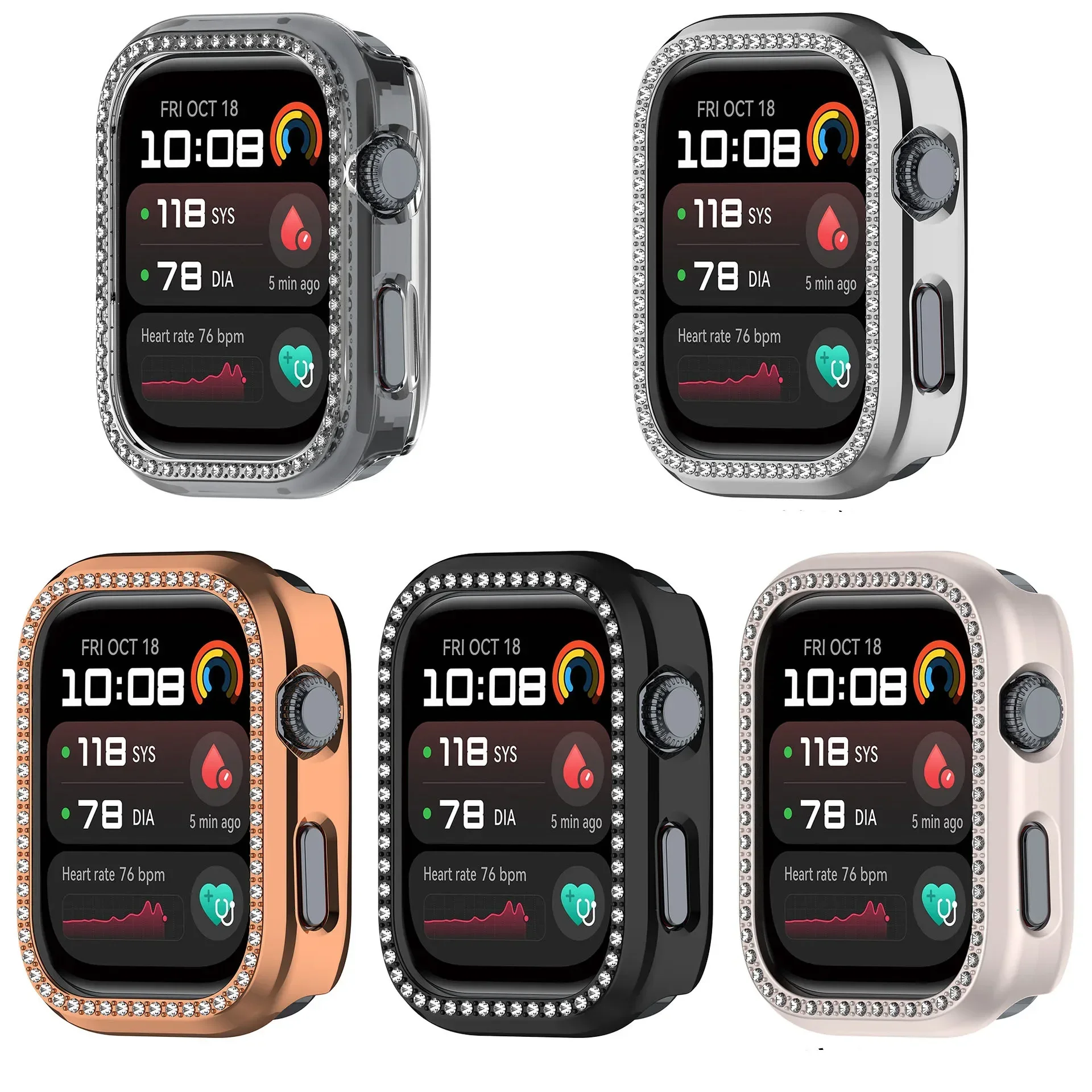 Diamonds Watch Cover Protective Case for Huawei watch D2 Smart bracelet watches Bezel Replacement Frame for huawei d2 Shell