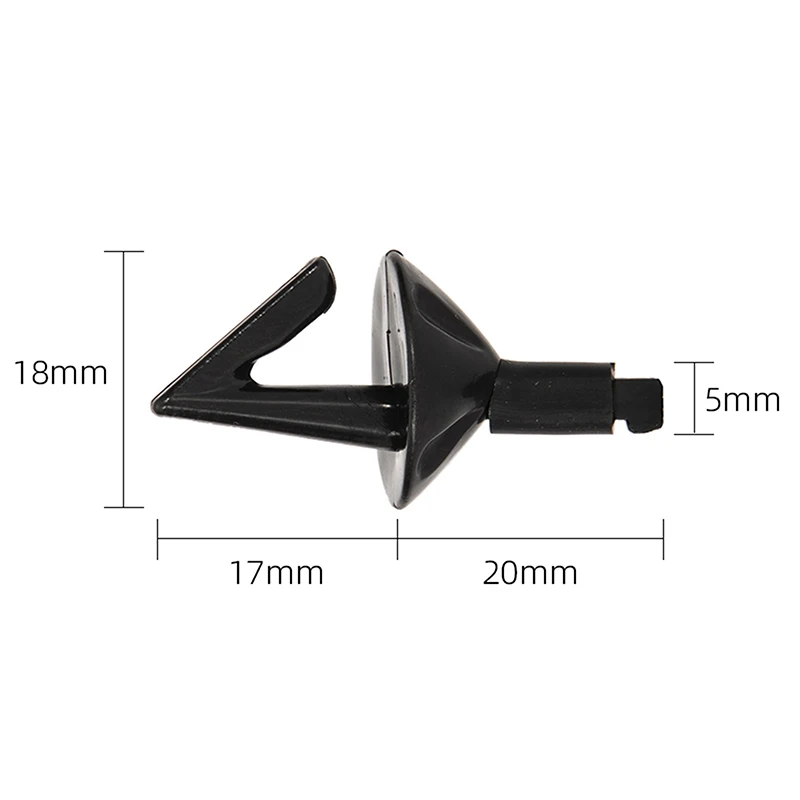 20 stücke Auswirkungen Köder Schilde Meer Angeln Rig Köder Halter Clip Einfache Kunststoff Aushaken Gerät Angeln Werkzeuge – Detail 6