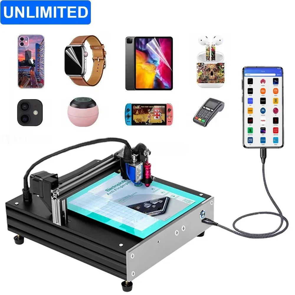 2026 New Generation Screen Protector Unlimited Hydrogel Film Cutting Machine With Operation Mobile Phone