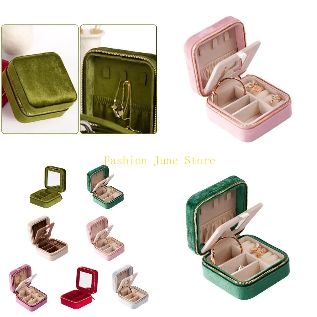 N5KA Korean Jewelry Elegant and Spacious Jewelry Box for Women