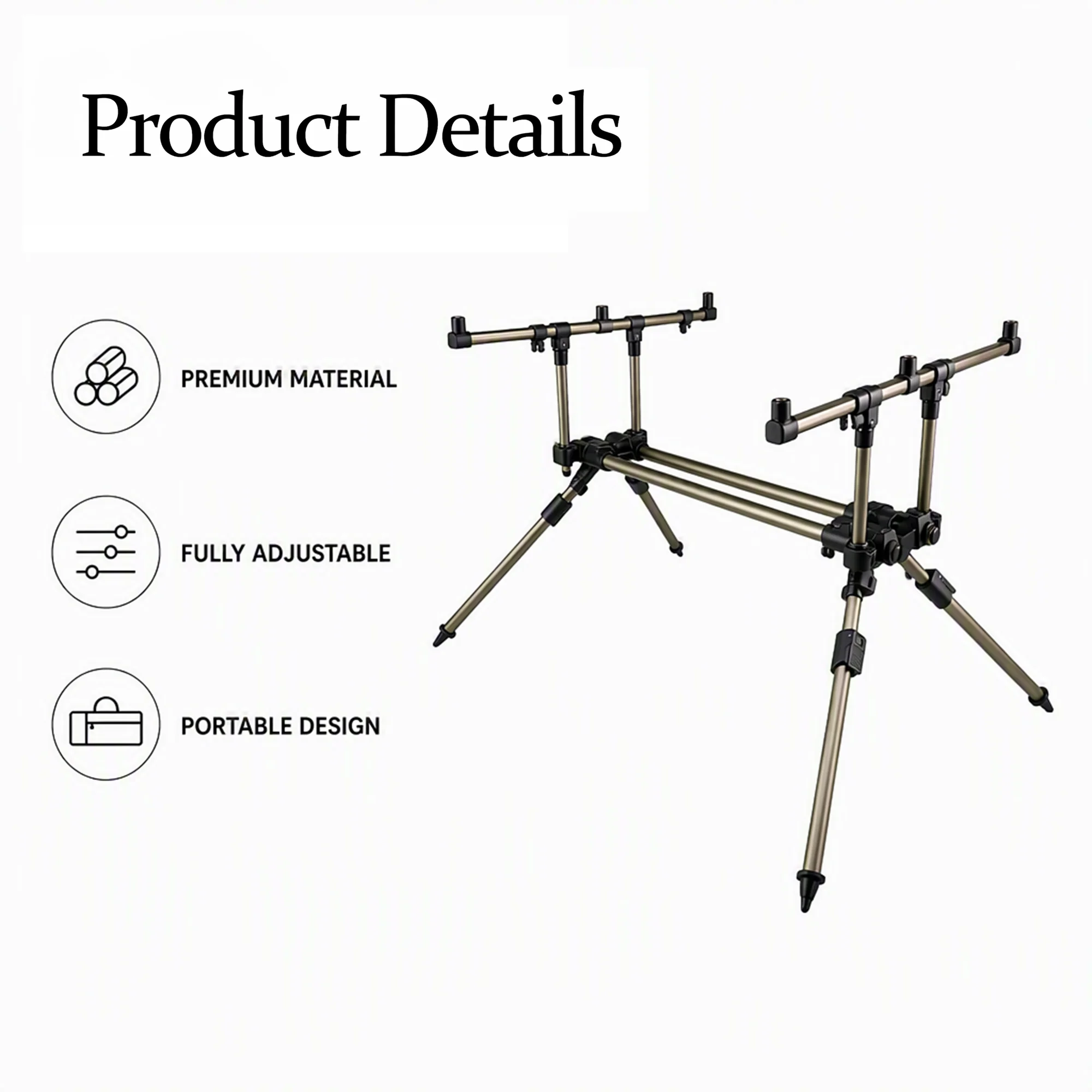 Support de canne à pêche pliab - Fishing Rod Pod avis et prix