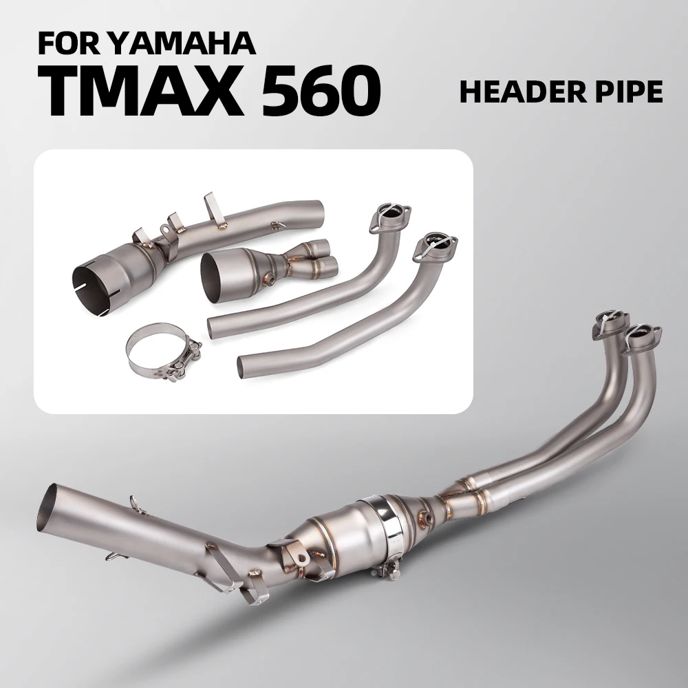 

Suitable For TMAX530 Front Exhaust UBO Rear Pressure Drum Split Exhaust