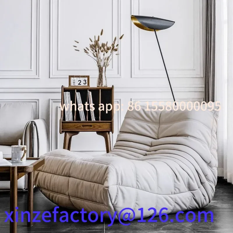 

Customizable Luxury Living Room Sofa Furgle Chair Soft Suede Oversized Chair Lazy Floor Sofa for Living Room Corner Chair Caterp
