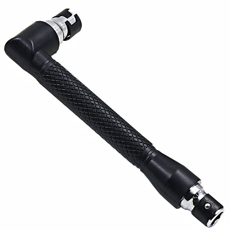 Dual Head L-shaped Mini Socket Wrench 1/4" 6.35mm Screwdriver Bits Key Utility Tool And Screwdriver Bit Drill Set