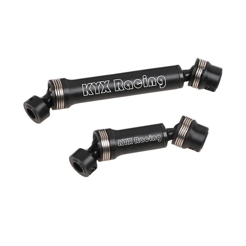 KYX Racing CNC Hard Steel Center Drive Shaft Upgrades Parts Accessories for 1/18 RC Crawler Car Traxxas TRX4M K10