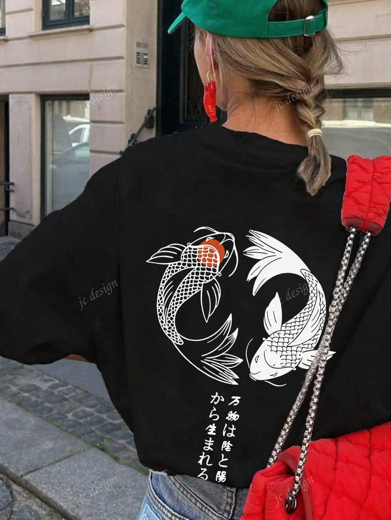 Women's Casual Koi …