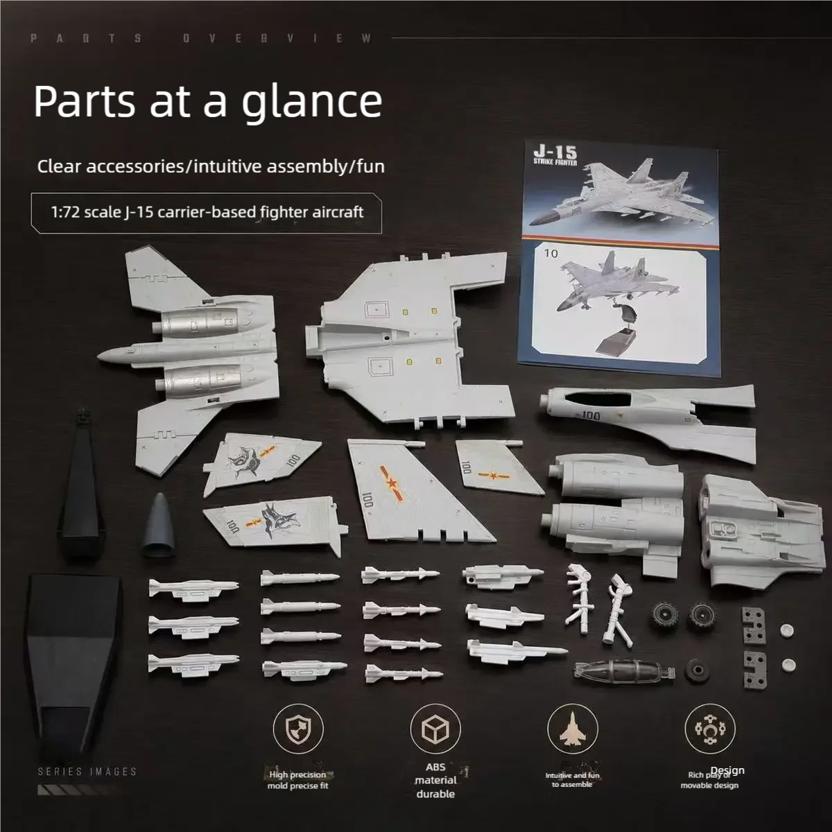 1:72 Scale Military Series Model Planes YF-23 Stealth Fighter Aircraft Assemble Engine PAV-1 For Desk Collection Boys Xmas Gift
