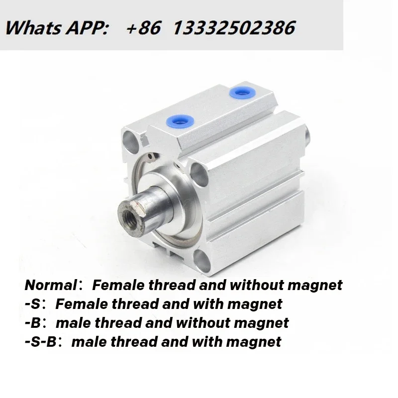 SDAD80 X5X10X15X20X25X30X40X50-S-B دي دوبل كابيزا أسطوانة ديلادو دي دوبل إيدا SDAD #1