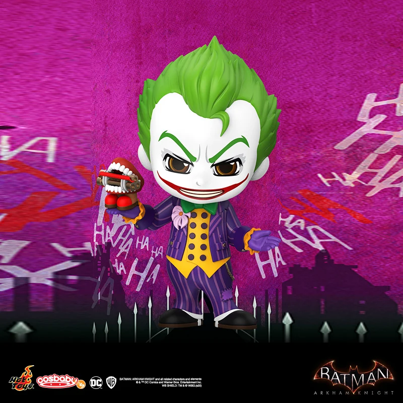 

Коллекционная фигурка HotToys DC: Бэтмен, Джокер, Харли Квинн, Робин, Ридлер, Двуликий, мини-фигурки Cosbaby для декора рабочего стола