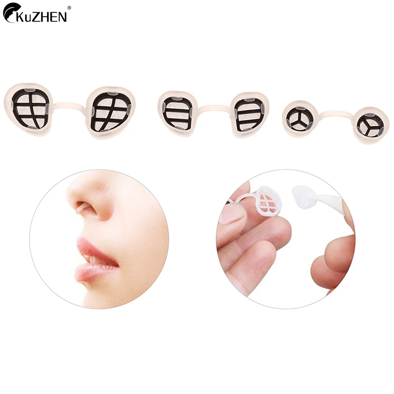 1Pairs S/M/L Invisible Nasal Filters Anti Air Pollution Pollen Allergy Nose Dust Filter