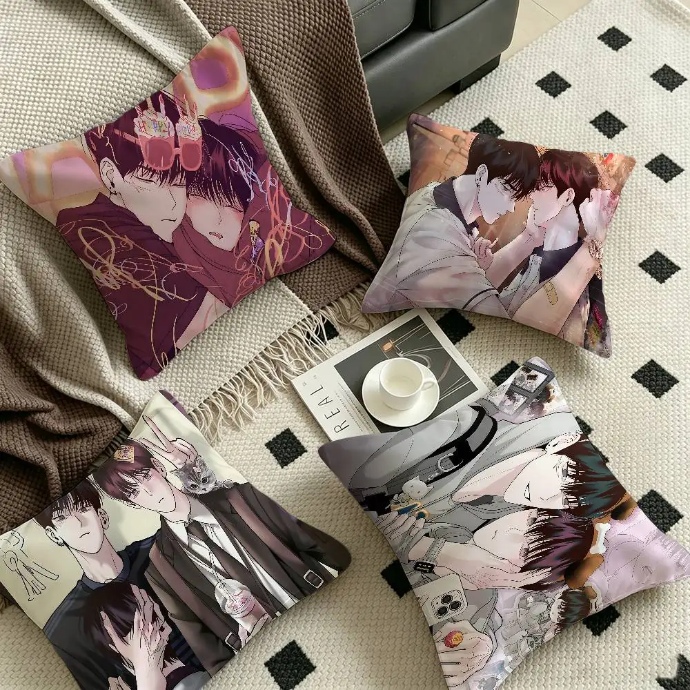 Mondays Savior bl Personalized picture text home decorative pillows Household Gifts 45x45cm