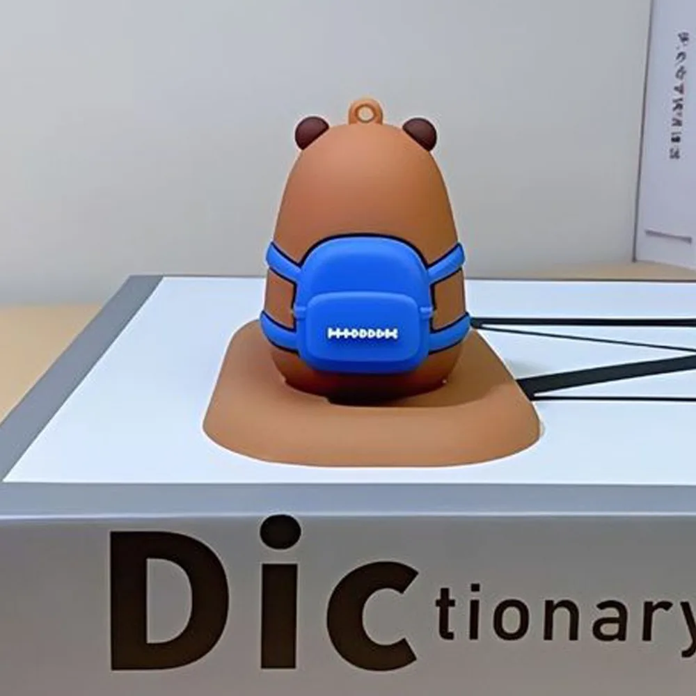 Turtle Capybara Phone Holder Figure Model PVC Doll Capybara Mobile Phone Stand Support Animal Capybara Cell Phone Bracket