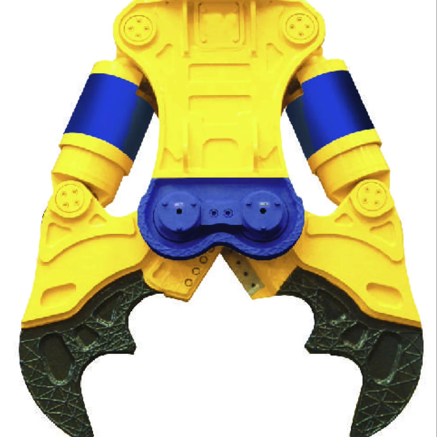 YICHEN Scrap Metal Shears Hydraulic Cutters Hydraulic Rotating Scissors for 20-50t Excavators