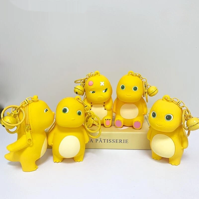 Authentic Nailong Milk Dragon Creative Silicone Earphone Storage Wallet Mini Cute Cartoon Design Genuine Coin Purse Gift Pendant