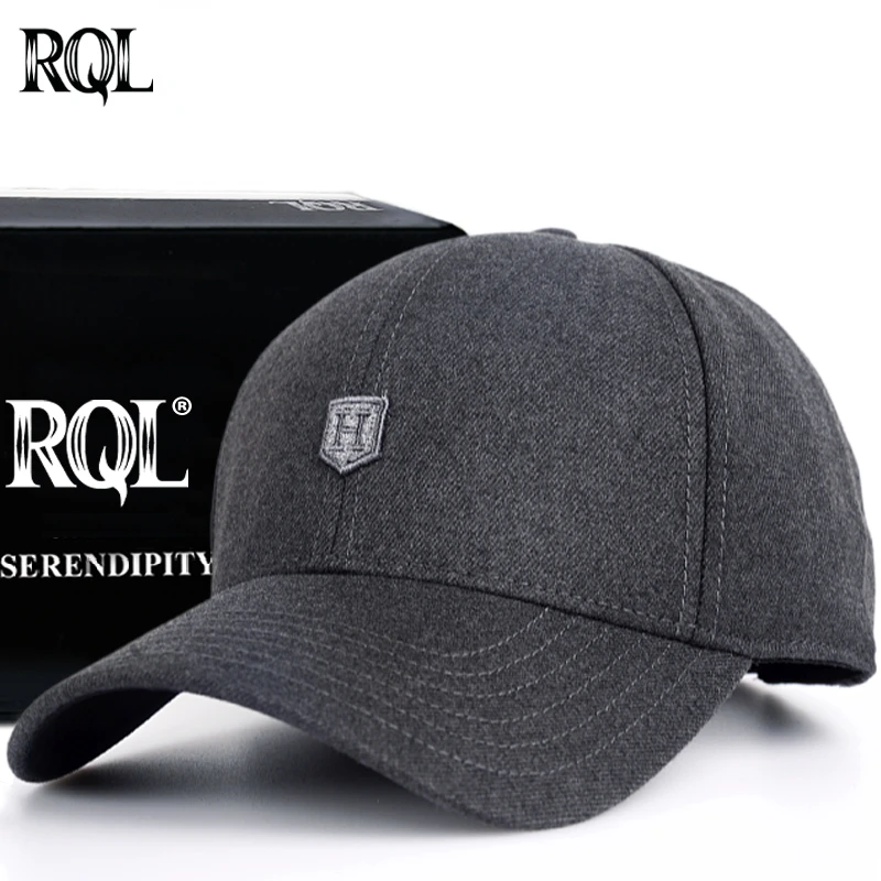 baseball caps for men golf hat windproof high top woolen winter trucker hat hip hop snapback dad hat solid color fashion design