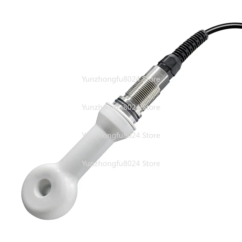 2000Ms High Range Corrosion-Resistant PFA Electrode Sensor Inductive High Concentration Testing Equipment 220V