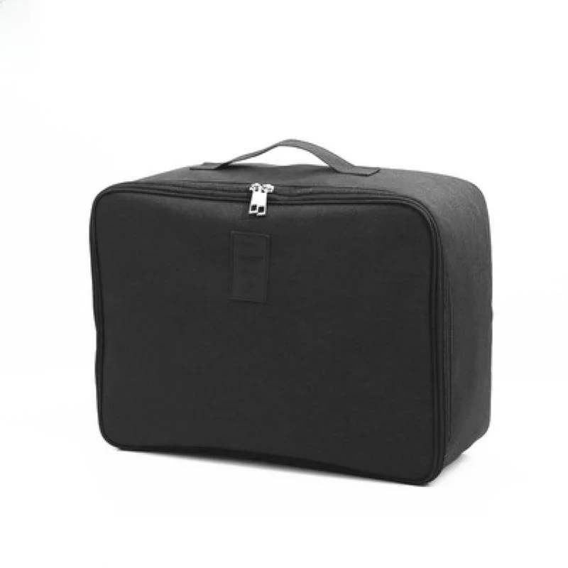 

Business Travel Bag Men's Short Term Trip Handheld Storage Bag Luggage Organizer No Shoulder Strap Foldable Oxford Cloth