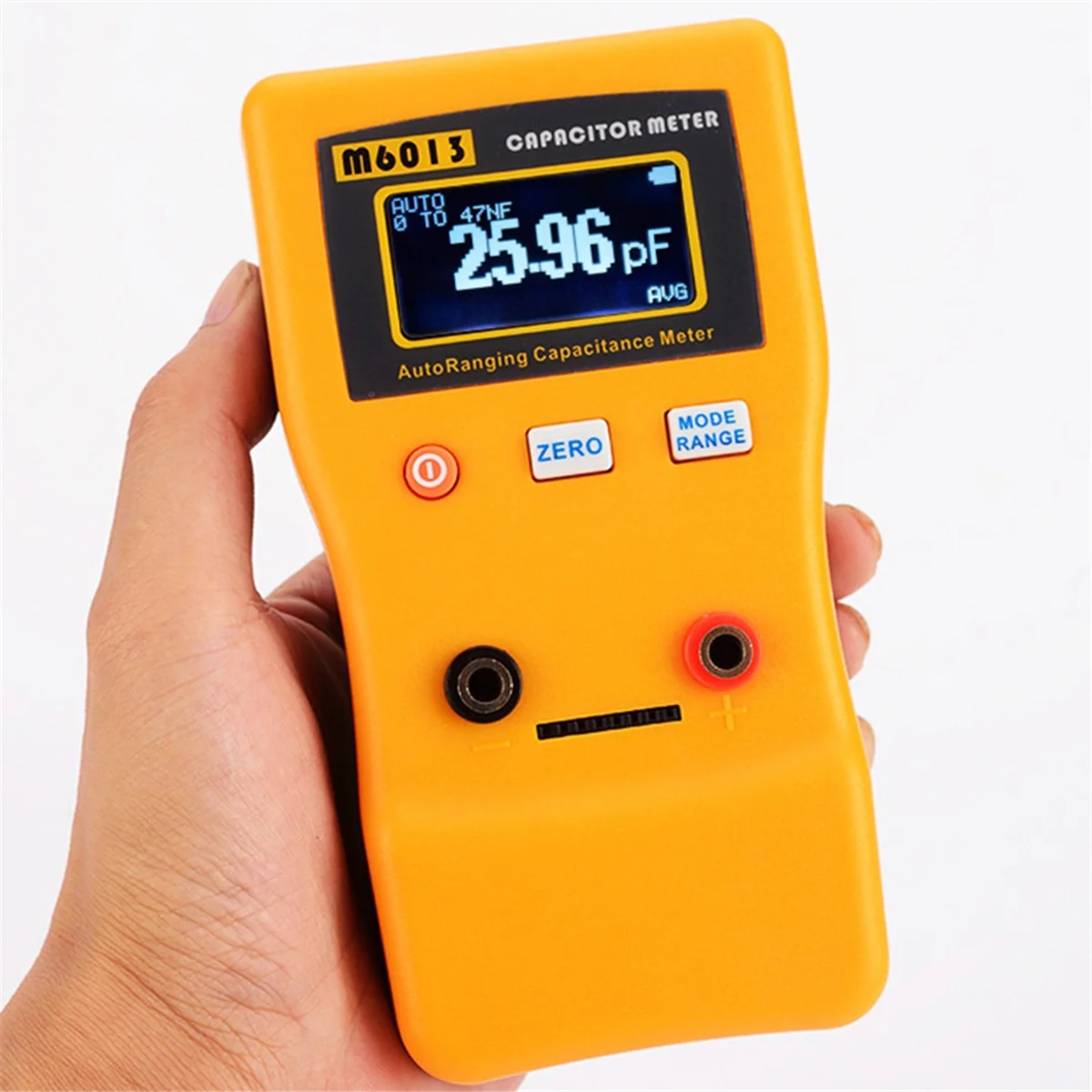 Misuratore di condensatori M6013 0,01pF - 470mF Tester di circuito del condensatore di resistenza della capacità di misurazione professionale