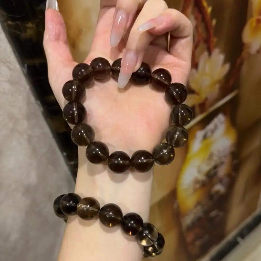 

Серый хрустальный браслет с одним кругом для пары, мужской подарок, элитный стиль