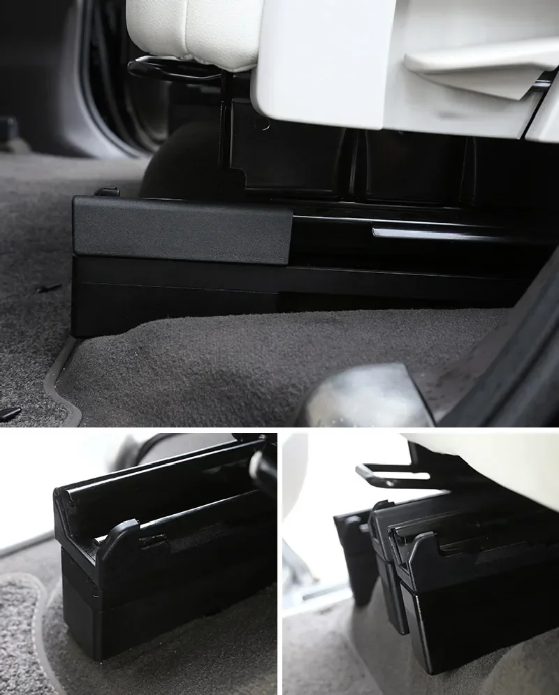 For Land Rover Discovery 5 LR5 17-22 Interior Modification The Second row Seat Increase Height decoration Strips Car Accessories