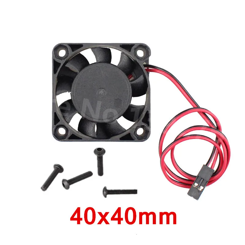 High Speed Double Bearing Strong Wind Motor ESC Cooling Fan 25mm 30mm 40mm for RC Crawler Car Remote Control Cars Monster Truck