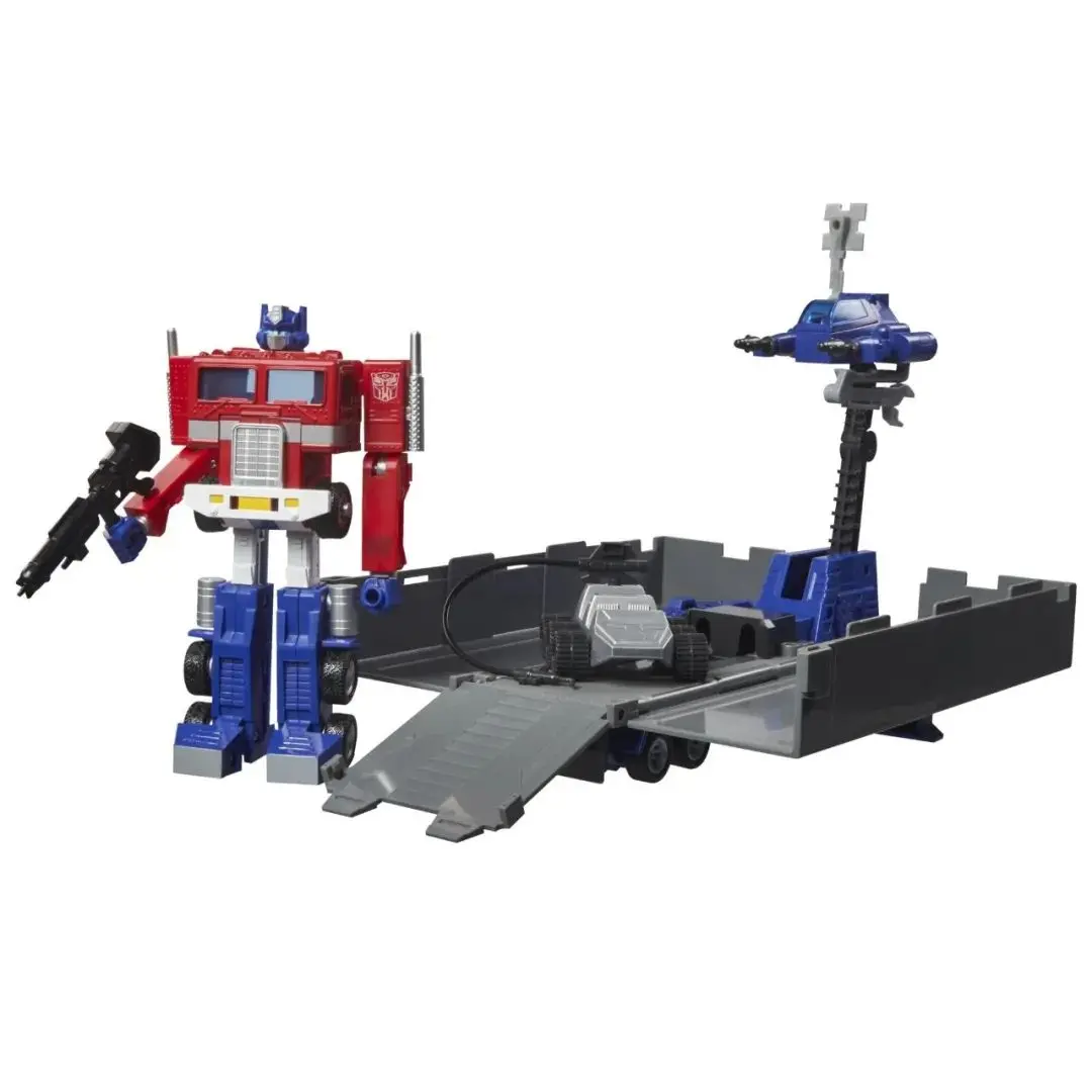 [w magazynie] Hasbro Transformers G1 40. Optimus Prime figurki Anime prezent urodzinowy