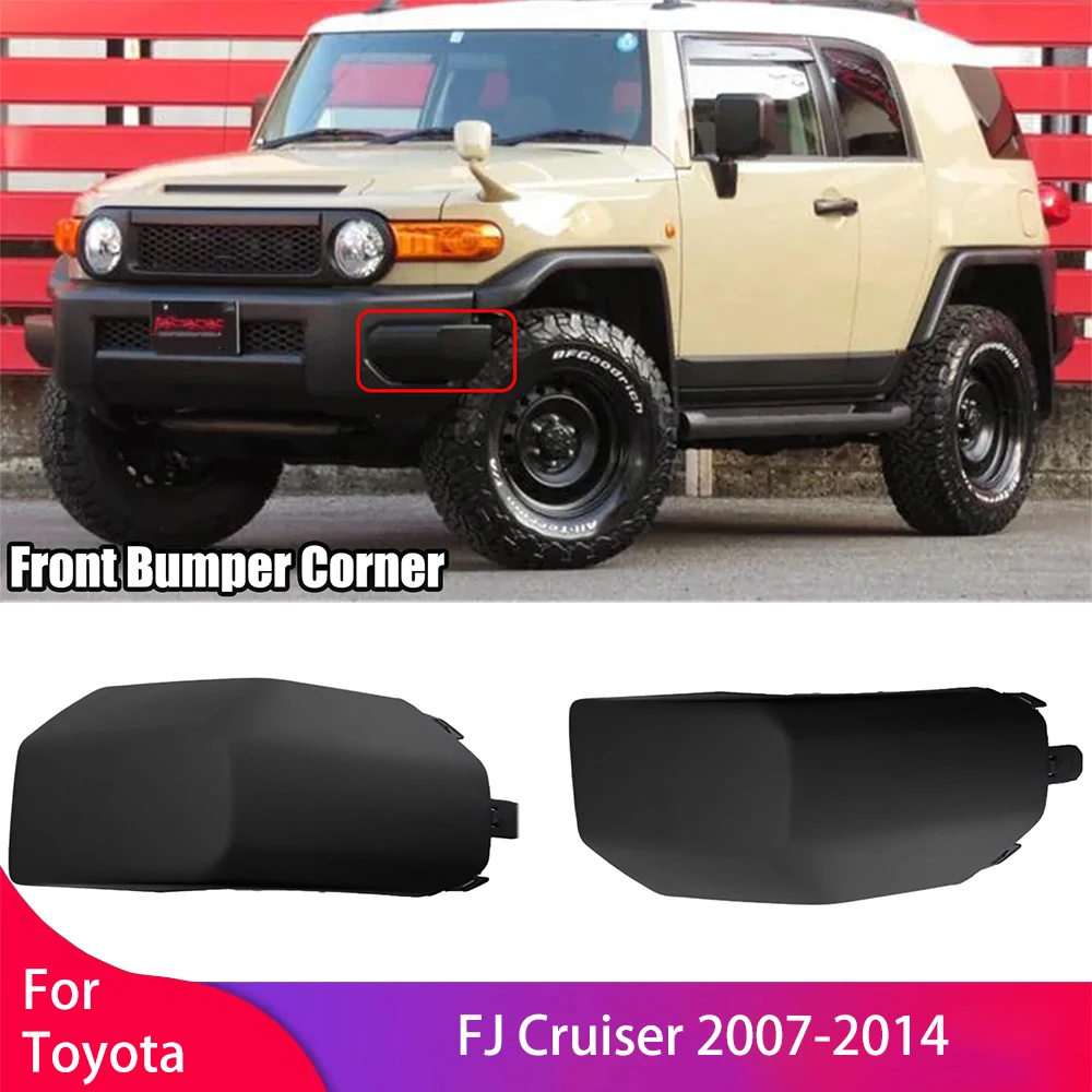 For Toyota FJ Cruiser 2007-2014 Replacement Front Bumper Corner End Cap Pad 52423-35020 52422-35030 52422-35060 52423-35050