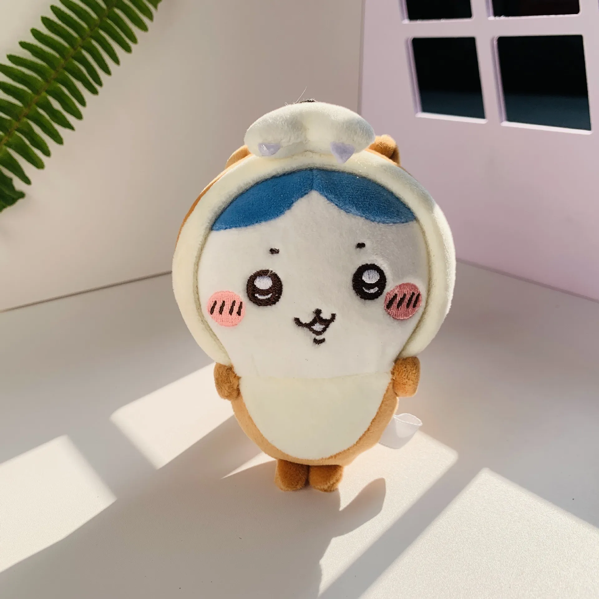 Japanese Self-deprecating Bear Chiikawa Hachiware Usagi Aquarium Series Squid Plush Backpack Key Doll Pendant Children's Gift