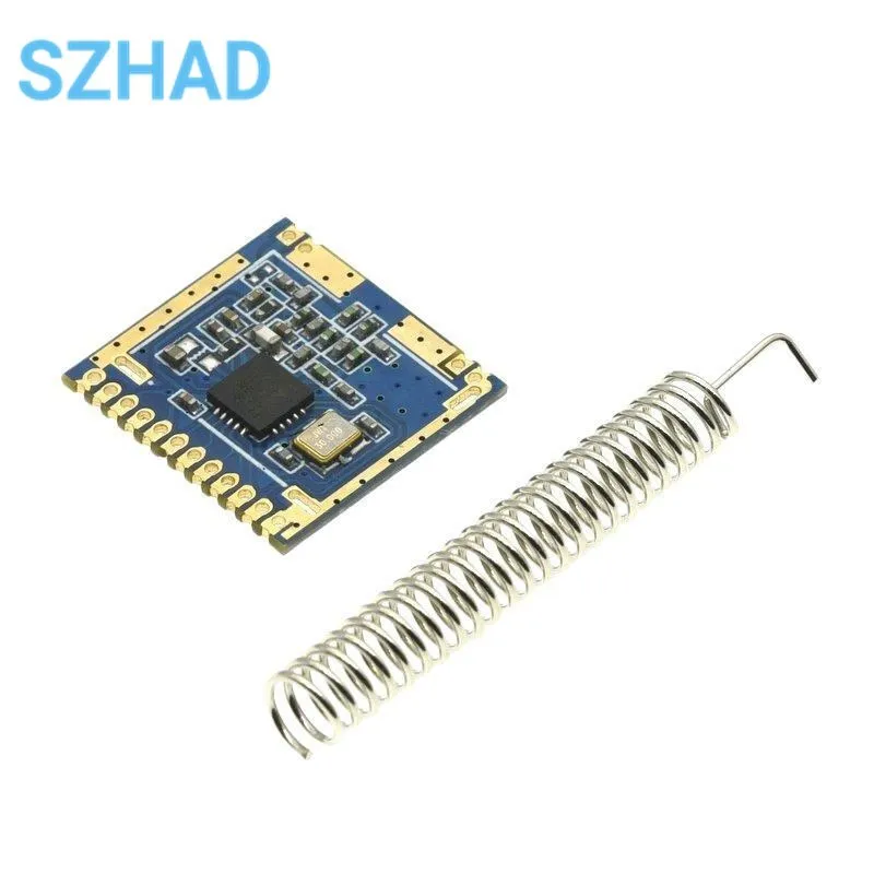 CMT2300A SI4432 433MHz Wireless Transceiver Module UM2010 Wireless Communication SPI RF Transmitter Receiver Spring Antenna